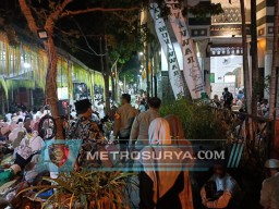 Berikan Pengamanan Dalam Haul Akbar 55 Pondok Pesulukan Thoriqot Agung "PETA" Polres Tulungagung Siapkan Anggota