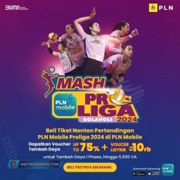 Menyala! Promo Smash PLN Mobile Proliga 2024 Diminati Lebih Dari 27 Ribu Pelanggan