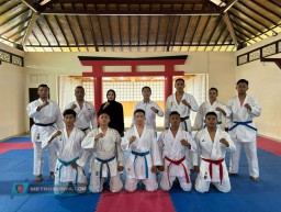 Polda Bali Adakan Simulasi Jelang Kejuaraan Nasional Karate Piala Kapolri 2024