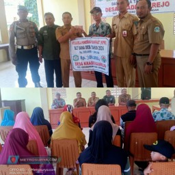 Pembagian BLT DD Pemdes Kradenanrejo Bulan Juli Berjalan Lancar
