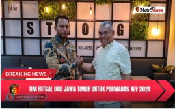 Tito Suprianto Ditunjuk Sebagai Manajer Tim Futsal U40 Jawa Timur untuk PORWANAS XlV 2024