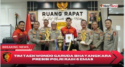 Tim Taekwondo Garuda Bhayangkara Presisi Polri Raih 6 Emas di Thailand Heroes Taekwondo International Championship