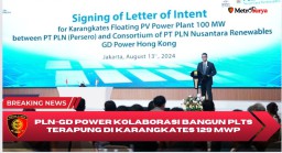 PLN-GD Power Kolaborasi Bangun PLTS Terapung di Karangkates 129 MWp