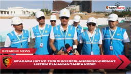 Upacara HUT Ke-79 RI di IKN Berlangsung Khidmat, Listrik PLN Aman Tanpa Kedip
