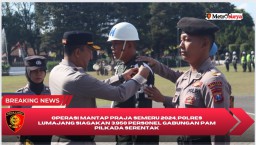 Operasi Mantap Praja Semeru 2024, Polres Lumajang Siagakan 3.950 Personel Gabungan Pam Pilkada Serentak