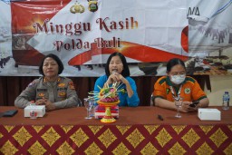 Polda Bali Gelar Minggu Kasih di Hotel Taman Wisata Denpasar