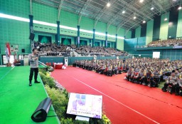 Komisioner KPU Jawa Timur Apresiasi Polda Jatim Beri Pembekalan Bhabinkamtibmas