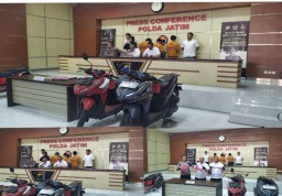Polda Jatim Ungkap Sindikat Pencurian Kendaraan Bermotor di Jember, Dua Pelaku Ditangkap