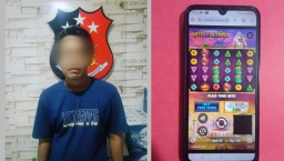 Polisi Krembangan Amankan Penggiat Judi Online di Bulak Banteng Surabaya