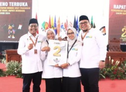 Pasangan Harno-Hanies Raih Nomor Urut 2 di Pilkada Rembang 2024 dengan Semangat Kebersamaan 