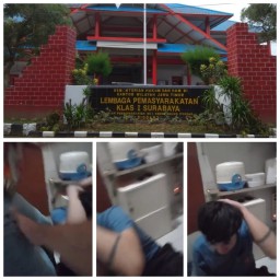 Narapidana Lapas Porong di Aniaya Sesama Narapidana Akibat Hutang Piutang Narkoba
