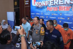 Polres Blitar Kota Berhasil Ungkap Kasus Narkoba, Ribuan Butir Okerbaya dan Tersangka Diamankan