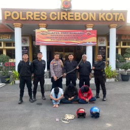 Sat Samapta Polres Cirebon Kota Kembali Amankan 3 Remaja Saat Hendak Melakukan Tawuran Konten