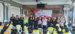 Polda Bali Rutin laksanakan Minggu Kasih Bertempat di Banjar Tunjung Sari