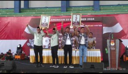 KPU Lamongan Menetapkan Hasil Undian Nomer Paslon Cabup.Cawabup.
