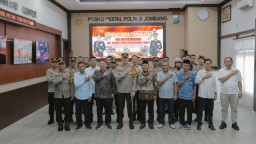 Polres Jombang Siapkan 21 Personel Pengawalan untuk Paslon, Ketua KPU dan Ketua Bawaslu