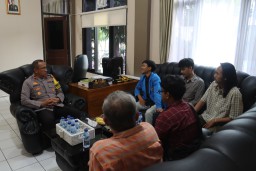 Wakapolres Majalengka Terima Kunjungan Silaturahmi Pengurus Cabang PMII Majalengka