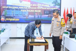 Hasil Survei IKM, Sistem Pelayanan Polres Ngawi Tahun 2024 Cenderung Meningkat