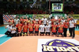 Main Full Set, Tim Voli Putra Jatim Menang atas Tim PMJ