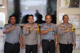 Kapolres Majalengka Sambut Kunjungan Kalapas Majalengka di Mapolres