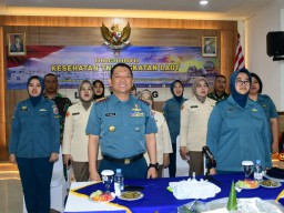 Lanal Bandung Gelar Syukuran HUT KE-76 Kesehatan TNI Angkatan Laut Tahun 2024