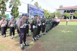Gelar Pasukan Operasi Zebra Lodaya 2024 Di Polres Kuningan