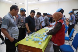 Antisipasi Penyalahgunaan Narkoba, Polres Jombang Gelar Tes Urine Dadakan