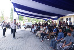 Polres Situbondo Bina Pelaku Balap Liar di Ops Zebra Semeru 2024