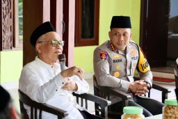 Kapolresta Banyuwangi Silaturahmi ke Ponpes Ibnu Sina, dalam Cooling System Pilkada 2024