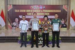 Polres Jember Sabet Penghargaan Bergengsi dari Lembaga Perlindungan Anak Indonesia