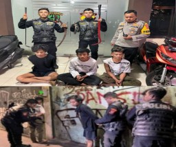 Tindakan Cepat Polrestabes Surabaya: Tiga Remaja Ditangkap dalam Kasus Tawuran di Kapasari