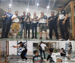 Skill Airsoft KHS Level Up di Lapangan Tembak Kodam V Brawijaya