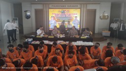 Polrestabes Surabaya Tangkap 83 Tersangka dan Sita Narkoba Rp35 Miliar dalam Ops Tumpas Semeru 2024