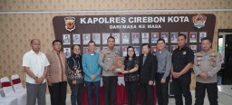 Kapolres Cirebon Kota Gelar Pertemuan Silaturahmi Bersama PGIS Kota Cirebon