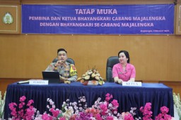 Kapolres Majalengka Pimpin Tatap Muka Bhayangkari, Tekankan Peran Penting Bhayangkari sebagai Support System