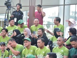 Kasal Bersama Panglima TNI Hadiri Nusantara TNI FUN RUN 2024 DI IKN