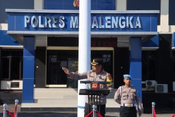 Wakapolres Majalengka Pimpin Apel Pagi, Tekankan Pentingnya Kebersihan dan Kegiatan Positif