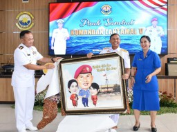 LANTAMAL V GELAR PISAH SAMBUT DANLANTAMAL V.