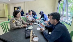 Polresta Malang Kota Gelar Rikkes Pastikan Kesehatan Personel Pengamanan Pilkada 2024