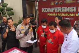 Polres Pasuruan Kota Berhasil Amankan 2 Tersangka Pelaku Judol