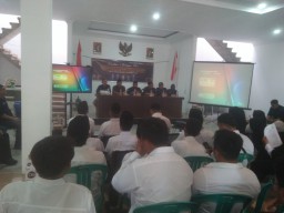 Siap Sukseskan Pilkada 2024, KPPPS Desa Karangtengah Dilantik dan Diberikan Bimbingan Teknis