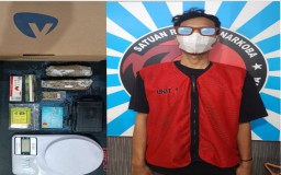 Polisi Tangkap Pengedar Ganja di Malang Dengan Barang Bukti 42,673 Gram