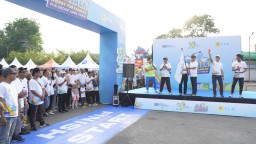 PLN Icon Plus Bareng PLN Group Jawa Timur Semarakkan Fun Walk HLN ke-79 Bertajuk "Energy for Familie