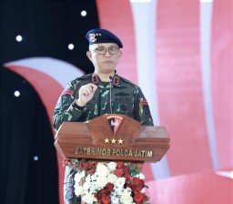 Gelar Tasyukuran HUT ke-79 Korps Brimob Polri, Kapolda Jatim Tekankan Lima Hal Wujudkan Asta Cita