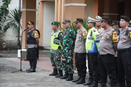 Amankan Debat Publik Kedua Pilkada 2024, Polres Jombang Siagakan Ratusan Personil