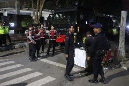Polres Probolinggo Terjunkan Ratusan Personel Gabungan Amankan Debat Pamungkas Pilkada 2024