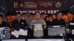 Satresnarkoba Polres Cirebon Kota Tangkap 16 Pengedar Narkoba dan Obat Ilegal