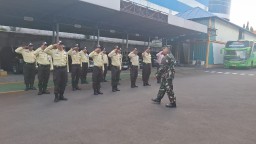 Latihan dan Penyegaran Satuan Pengamanan PT Haleyora Powerindo Penempatan PT PLN UIP JBTB