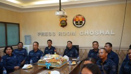 Kabid Humas Polda Bali Evaluasi Kinerja Anggotanya di Hari Jadi Humas Polri Ke-73