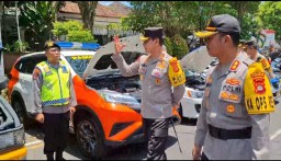 Kapolda Bali Cek Kesiapan Pam Pilkada Polres Tabanan